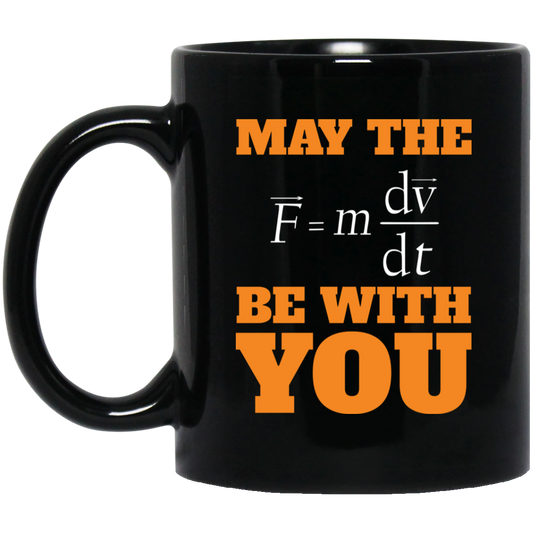 May The Force Be With You, Good Luck, God Will Black Mug