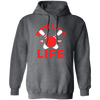 Bowling Strike, Life Of Player, Bowling Is My Life, Love Bowling Gift Pullover Hoodie