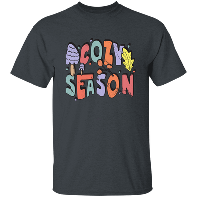 Cozy Season, Fall, Autumn, Groovy Fall Season Unisex T-Shirt