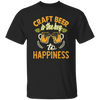 Craft Beer Is The Key To Happiness, Craft Beer, Happiness Unisex T-Shirt