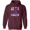 Against Cancer Gift, I Knocked Out Breast Cancer, Boxer Breast Cancer Pullover Hoodie