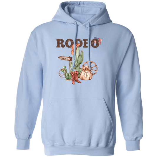 Rodeo Gift, Cowboy Gift, Live In Desert, American Cowboy Pullover Hoodie