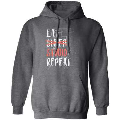 Architect Gift, Engineer Student, Architecture Lover, Studio Repeat Pullover Hoodie