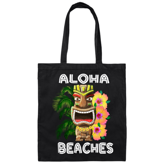 Funny Hawaiian, Aloha Beaches, funny irish Canvas Tote Bag