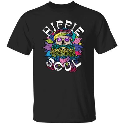 Hippie Soul, Cool Soul, Cool Skull, Hippie Style Unisex T-Shirt