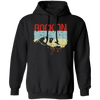 Rock On, Love Rock Gift, Best Retro Rock, Climb On Retro Rock Gift Pullover Hoodie