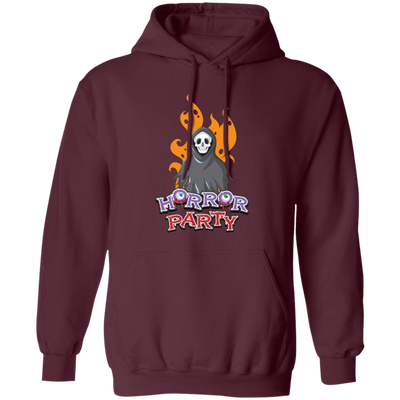 Horror Party, Horror Death, Halloweem Death Pullover Hoodie