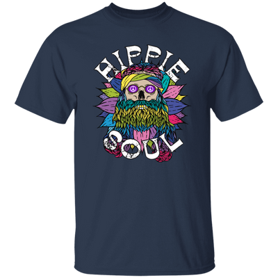 Hippie Soul, Cool Soul, Cool Skull, Hippie Style Unisex T-Shirt