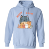 Cute Meow, Cat Lover, Cute Cat, Bundle Of Kitten, Cat Family Pullover Hoodie