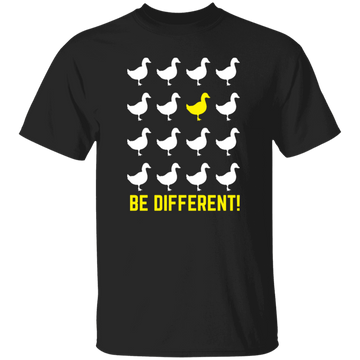 Different Duck, Be Different, Love To Different, Best Of Different Lover Unisex T-Shirt