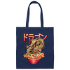 Ramen Lover, Dragon Noodle, Best Ramen, Japanese Noodle, Vintage Ramen Canvas Tote Bag