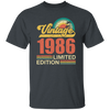 Hawaii 1986 Gift, Vintage 1986 Limited Gift, Retro 1986, Tropical Style Unisex T-Shirt