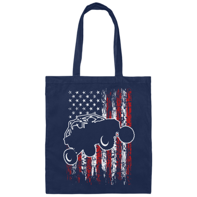 USA UTV RZR Racing, Offroad, American Racing Boy Canvas Tote Bag