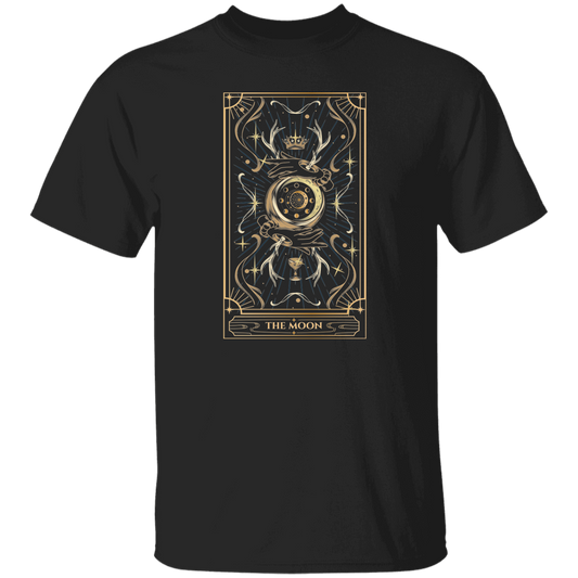 The Tarot Moon, Tarot Card, Moon Tarot, Moon Card Unisex T-Shirt