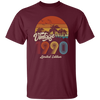 Vintage 1990, 1990 Birthday, 1990 Limited Edition, 1990 Retro Unisex T-Shirt