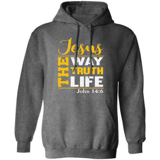 Christian Gift, Christian Statement, Love Jesus, Jesus Is The Truth Pullover Hoodie