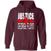 Justice For George Floyd, Black Lives Matter, Black Lives Love Gift Pullover Hoodie