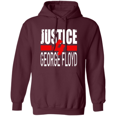 Justice For George Floyd, Black Lives Matter, Black Lives Love Gift Pullover Hoodie