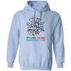 I'm Fine, It's Fine, Everything's Fine, Messy Xmas Light Line Pullover Hoodie