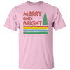 Merry And Bright, Retro Christmas, Love Christmas, Merry Christmas, Trendy Christmas Unisex T-Shirt