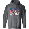 Groovy Mama, Retro Mama, American Mama, Mommy Pullover Hoodie