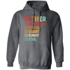 Gift For Dad, Father's Day Gift, Handsome Father, Strong Father Pullover Hoodie