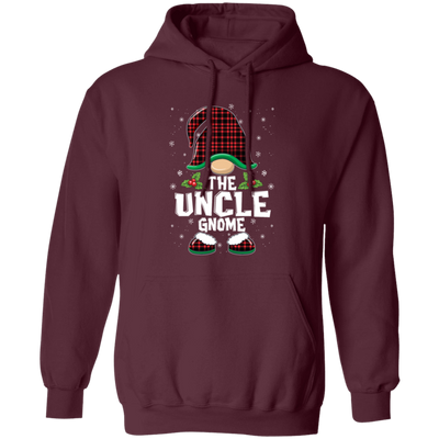 The Uncle Gnome Present For Family, Xmas Cute Gnome Lover Pullover Hoodie