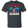 America, Flash America, American Flag, July 4th Unisex T-Shirt