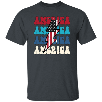 America, Flash America, American Flag, July 4th Unisex T-Shirt