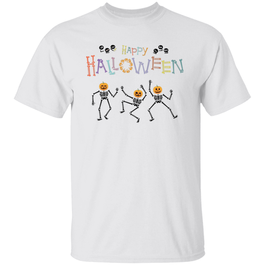 Happy Halloween, Skeleton Dancing, Trendy Halloween Unisex T-Shirt