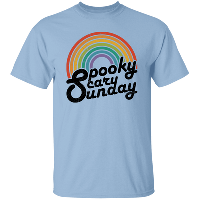 Spooky, Scary, Sunday, Rainbow Spooky, Retro Scary Unisex T-Shirt