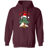 Reading Is Lit, Christmas Tree, Christmas Book, Merry Christmas, Trendy Christmas Pullover Hoodie