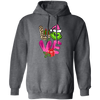 Love Grinch, Pink Grinch, Funny Love Grinch, Trendy Grinch, Merry Christmas, Trendy Christmas Pullover Hoodie