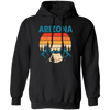 Arizona Retro, Go Camping, Arizona National Park Pullover Hoodie