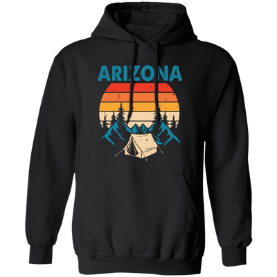 Arizona Retro, Go Camping, Arizona National Park Pullover Hoodie