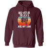 Monster Trucks Are My Jam, Truck Lover, Best Truck, Retro Truck Gift Pullover Hoodie