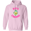 Avo-cardio, Avocado, Funny Avocado, Pink Avocado Do Cardio Pullover Hoodie