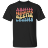 Auntie Godmother Bestie Legend, Retro Mother Gift Unisex T-Shirt