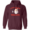 I Know Where You Live, Cute Santa, Santa Claus, Merry Christmas, Trendy Christmas Pullover Hoodie