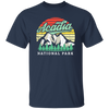 Acadia National Park, Retro Acadia, National Park Gift, Acadia Lover Unisex T-Shirt