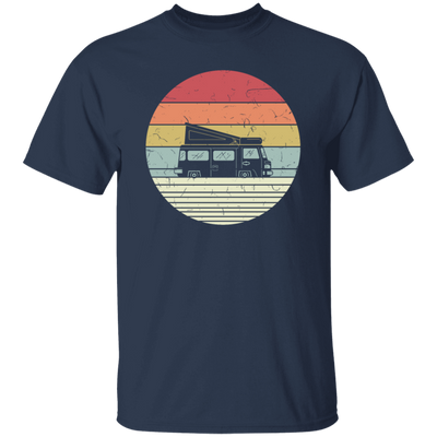 Camp Bus, Camping Bus, Retro Bus Go To Camp, Cool Bus For Family Campers Unisex T-Shirt