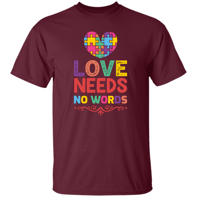 Love Needs No Words, Love Puzzle, My Love Unisex T-Shirt