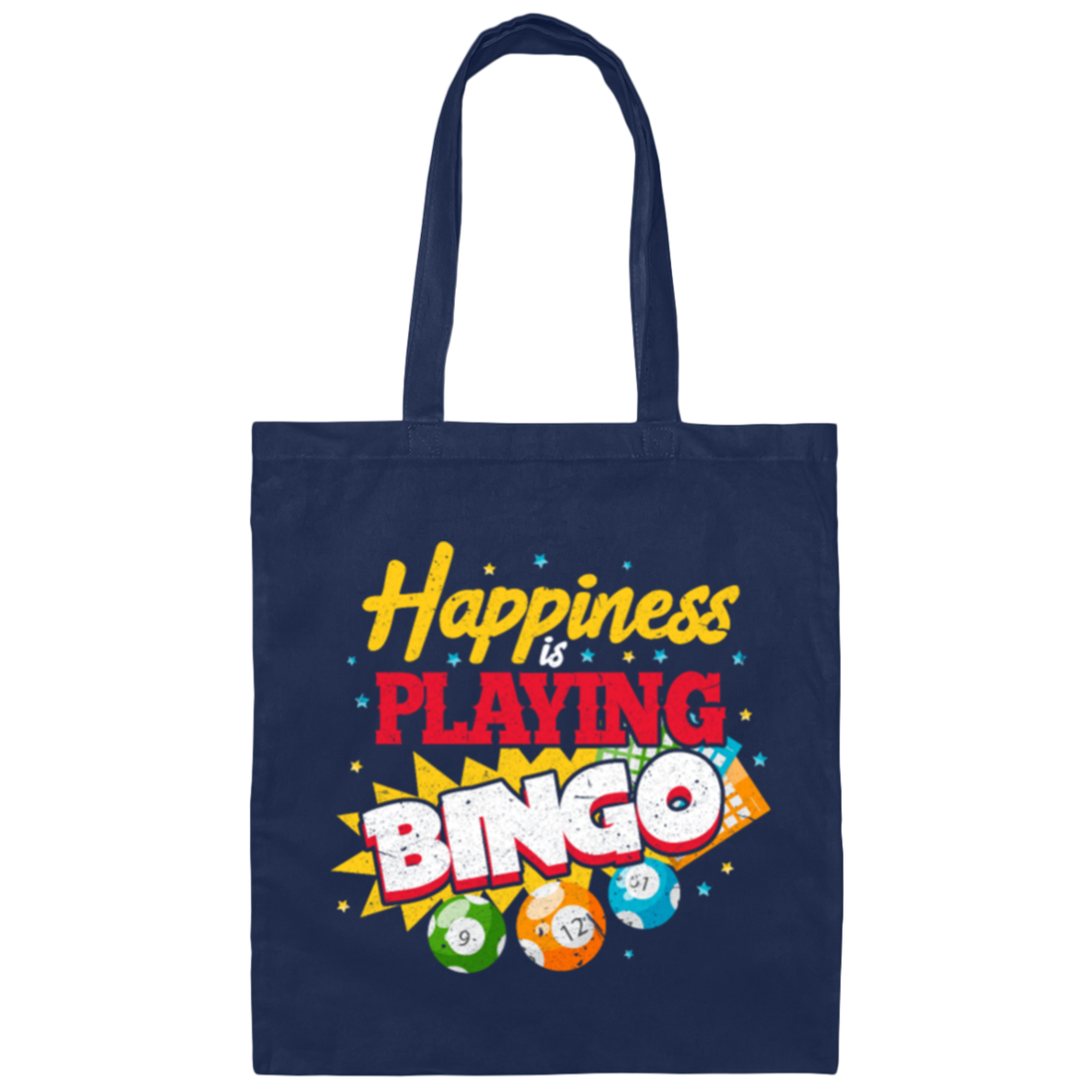 Bingo Love Gift, Happiness Playing Bingo, Best Of Bingo, Love To Bet Canvas Tote Bag