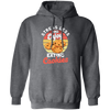 Retro Cookie, Stress Less And Enjoy Cookie, Eating Cookies Pullover Hoodie