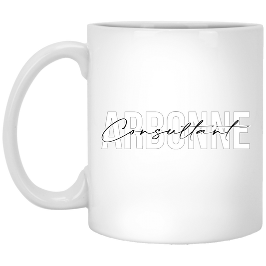 Arbonne Consultant, Consultan Gift, Love Arbonne White Mug