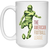 The American Football League, Football League, Get The Champion White Mug