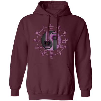 Love Playing Guitar, Cool Guitar, Best Retro Guitar, Best Guitar Lover Gift Pullover Hoodie