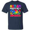 Autism Makes Me A Superhero, Nursery Design, Puzzle Unisex T-Shirt