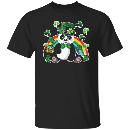 Embrace the luck of the Irish with our Panda Leprechaun Unisex T-Shirt! Perfect for Saint Patrick's Day celebrations, this shirt features a cute panda adorned with shamrocks. Show off your love for all things green and festive with this must-have for any Shamrock Lover.