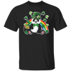 Embrace the luck of the Irish with our Panda Leprechaun Unisex T-Shirt! Perfect for Saint Patrick's Day celebrations, this shirt features a cute panda adorned with shamrocks. Show off your love for all things green and festive with this must-have for any Shamrock Lover.